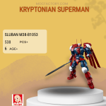 Sluban M38-B1053 Kryptonian Superman Model Bricks
