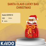 KAIDO KD99010 Santa Claus Lucky Bag Christmas Model Bricks