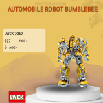 LWCK 7069 Automobile Robot Bumblebee Model Bricks