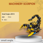 Small Angle JD014 Machinery Scorpion Model Bricks