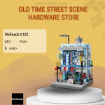 Welleadz 6102 Old Time Street Scene Hardware Store Model Bricks