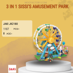 JAKI JK2180 3 IN 1 SISSI'S Amusement Park Model Bricks