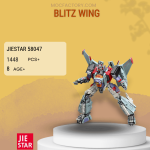 JIESTAR 58047 Blitz Wing Model Bricks