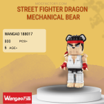 Wangao 188017 Street Fighter Dragon Mechanical Bear Model Bricks