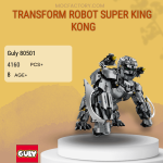 GULY 80501 Transform Robot Super King Kong Model Bricks