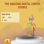 MOC Factory 89198 The Amazing Digital Circus Zooble Model Bricks