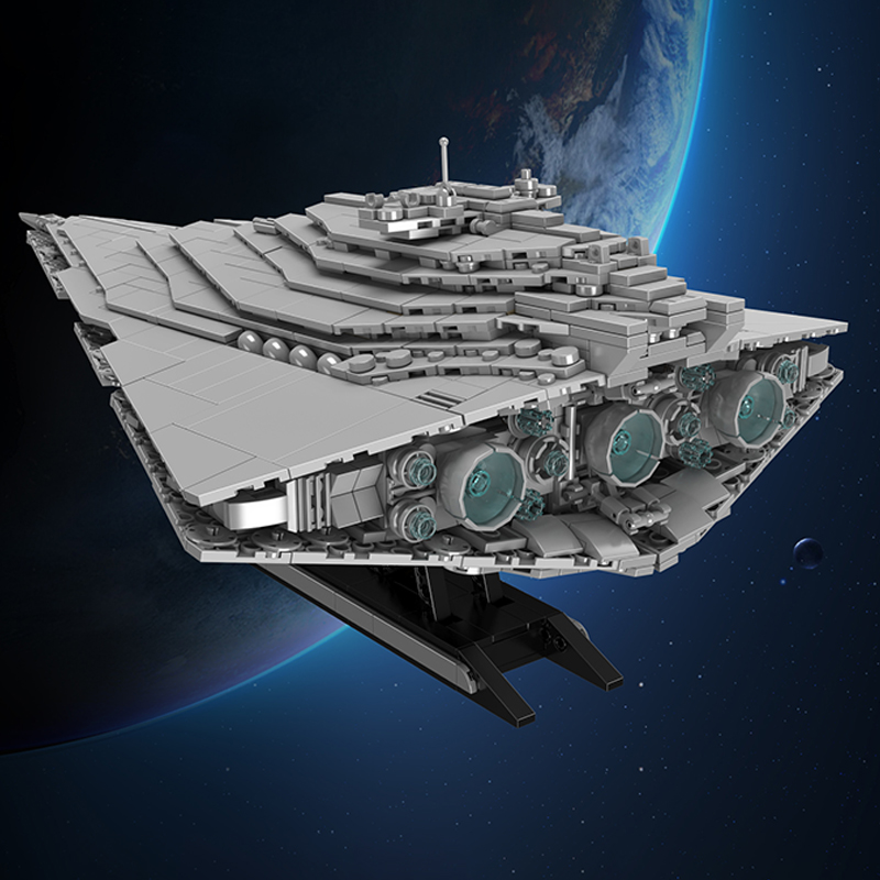 Mould King 21072 Renaissance Class Star Destroyer Model Bricks 