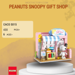 CACO S015 Peanuts Snoopy Gift Shop Model Bricks