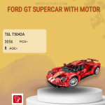 TaiGaoLe T5042A Ford GT Supercar With Motor Model Bricks