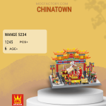 WANGE 5234 Chinatown Model Bricks