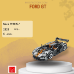 MORK 022027-1 Ford GT Model Bricks