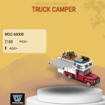 WGC 66008 Truck Camper Model Bricks