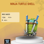 WGC 66033 Ninja Turtle Shell Model Bricks