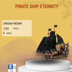 ZHEGAO 982004 Pirate Ship Eternity Model Bricks