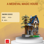 MORK 033032 A Medieval Magic House Model Bricks