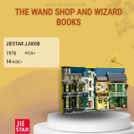 JIESTAR JJ9058 The Wand Shop and Wizard Books Model Bricks