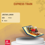 JIESTAR JJ9059 Express Train Model Bricks
