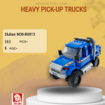 Sluban M38-B0813 Heavy Pick-Up Trucks Model Bricks