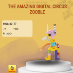 MOC Factory 89177 The Amazing Digital Circus Zooble Model Bricks