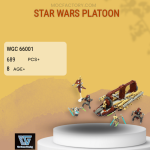 WGC 66001 Star Wars Platoon Model Bricks