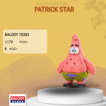 BALODY 18383 Patrick Star Model Bricks