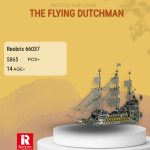 REOBRIX 66037 The Flying Dutchman Model Bricks