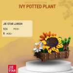 JIESTAR JJ9034 Ivy Potted Plant Model Bricks