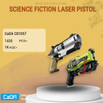 CaDa C81057 Science Fiction Laser Pistol Model Bricks