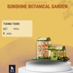 TuoMu T3008 Sunshine Botanical Garden Model Bricks