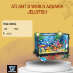 WGC 66003 Atlantis World Aquaria Jellyfish Model Bricks