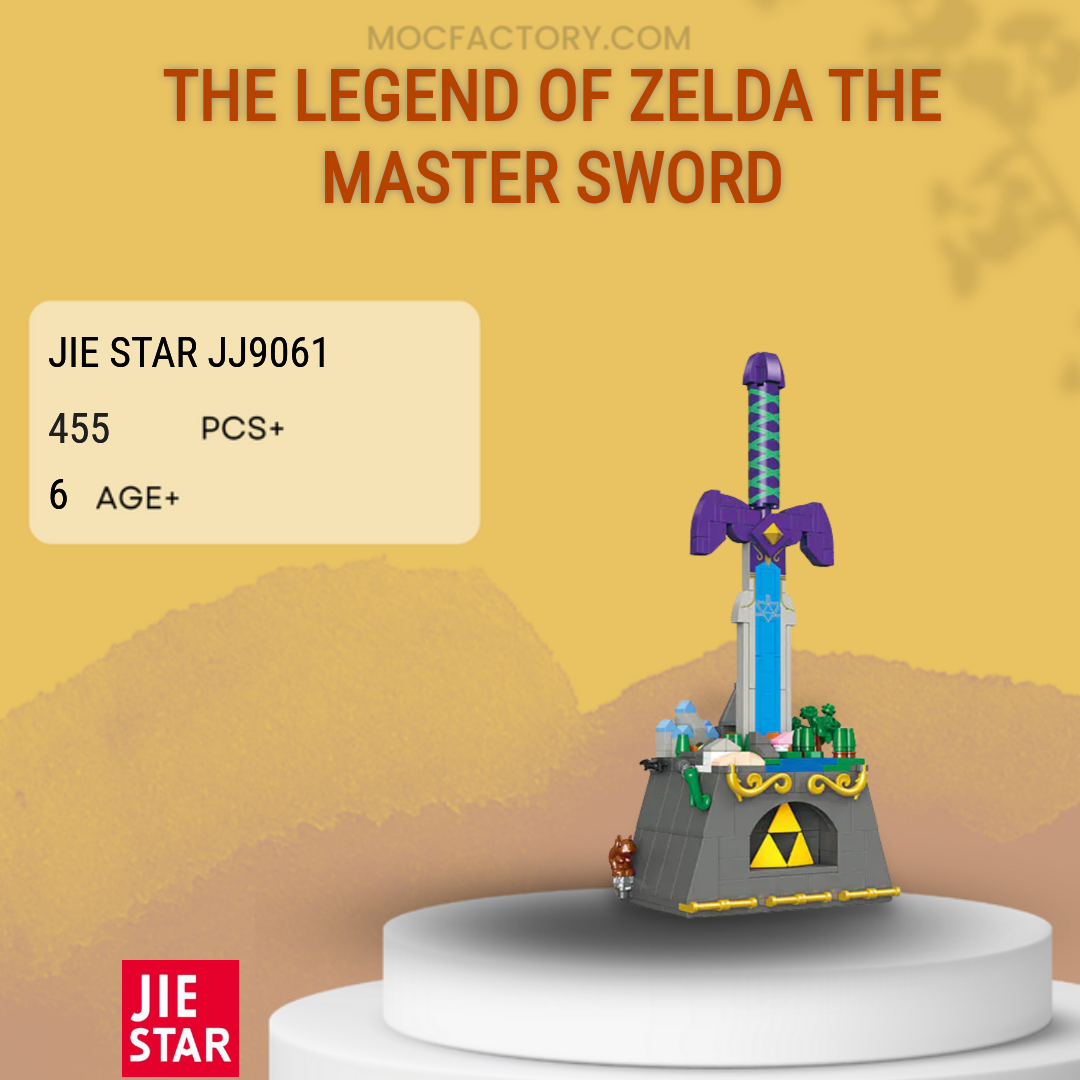 JIESTAR JJ9061 The Legend of Zelda The Master Sword Model Bricks 1 - MOC FACTORY JIESTAR JJ9061 The Legend of Zelda The Master Sword Model Bricks