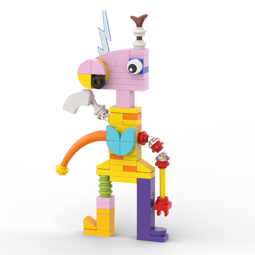 MOC Factory 89177 The Amazing Digital Circus Zooble Model Bricks 3 - MOC FACTORY MOC Factory 89177 The Amazing Digital Circus Zooble Model Bricks - Image 3