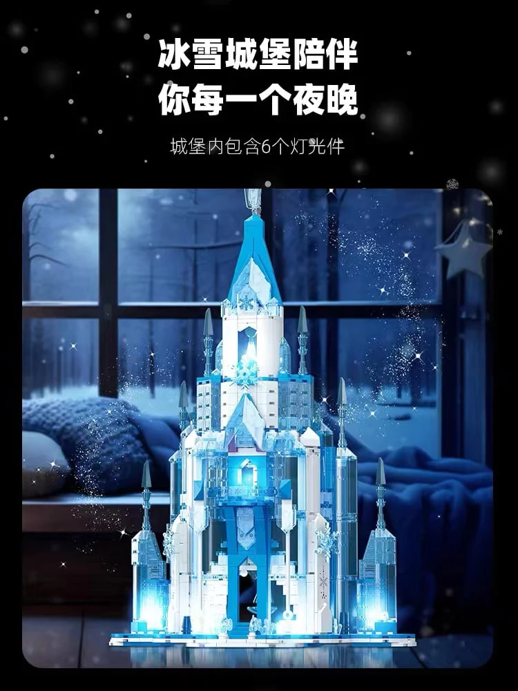 JIESTAR JJ9025 Frozen Magic Castle Model Bricks 5 - MOC FACTORY JIESTAR JJ9025 Frozen Magic Castle Model Bricks - Image 5