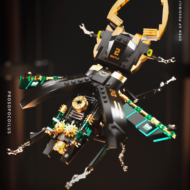 TuoMu T7002 Steam Davinci Model Bricks 7 - MOC FACTORY TuoMu T7002 Steam Davinci Model Bricks - Image 7