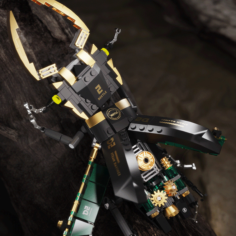 TuoMu T7002 Steam Davinci Model Bricks 6 - MOC FACTORY TuoMu T7002 Steam Davinci Model Bricks - Image 6