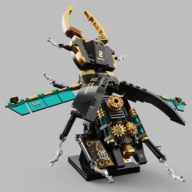 TuoMu T7002 Steam Davinci Model Bricks 3 - MOC FACTORY TuoMu T7002 Steam Davinci Model Bricks - Image 3