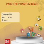 QUANGUAN 823 Paru The Phantom Beast Model Bricks