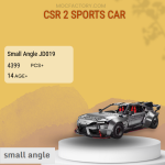 Small Angle JD019 CSR 2 Sports Car Model Bricks