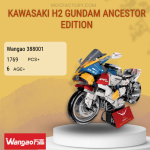 Wangao 388001 Kawasaki H2 Gundam Ancestor Edition Model Bricks