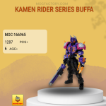 MOC Factory 166965 Kamen Rider Series Buffa Model Bricks