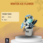 TuoMu T6006 Winter Ice Flower Model Bricks