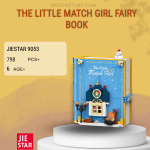 JIESTAR 9053 The Little Match Girl Fairy Book Model Bricks