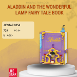 JIESTAR 9054 Aladdin and The Wonderful Lamp Fairy Tale Book Model Bricks