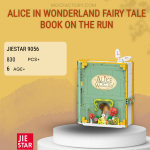 JIESTAR 9056 Alice In Wonderland Fairy Tale Book on the Run Model Bricks