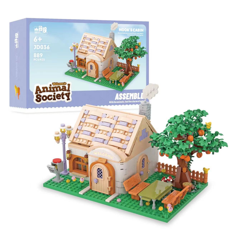 CBOX JD036 Rosie's Flowers Model Bricks 2 - MOC FACTORY CBOX JD036 Rosie's Flowers Model Bricks - Image 2