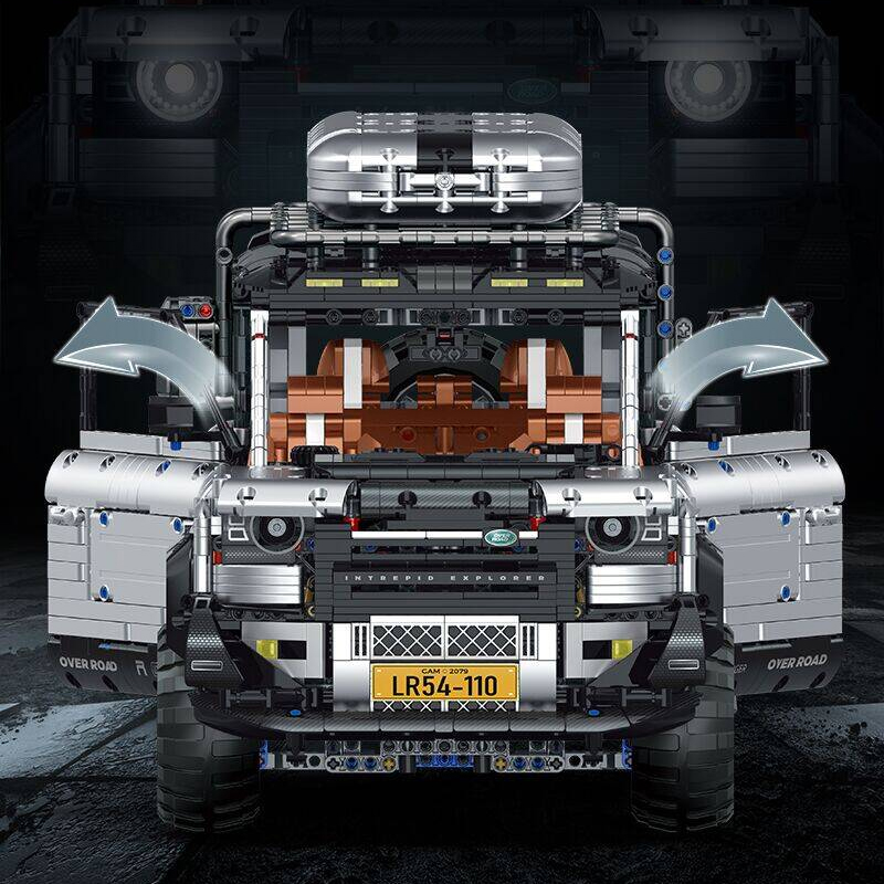 GULY 10620 WEISHI-110 Off-Road With Motor Model Bricks 6 - MOC FACTORY GULY 10620 WEISHI-110 Off-Road With Motor Model Bricks - Image 6