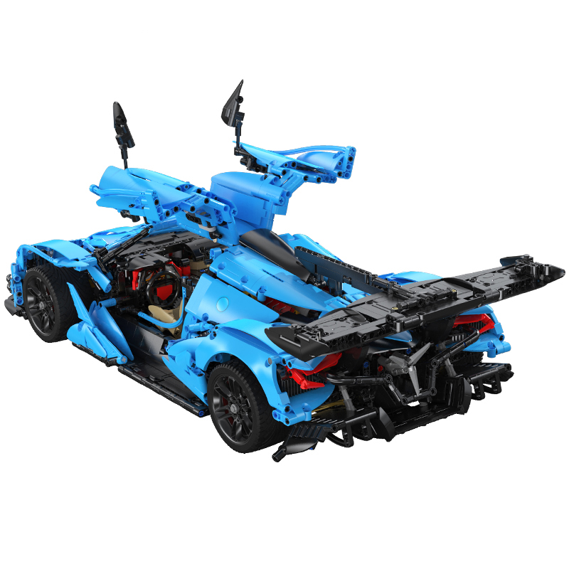 CaDa C64003 Helios V12 Roadster Model Bricks 4 - MOC FACTORY CaDa C64003 Helios V12 Roadster Model Bricks - Image 4