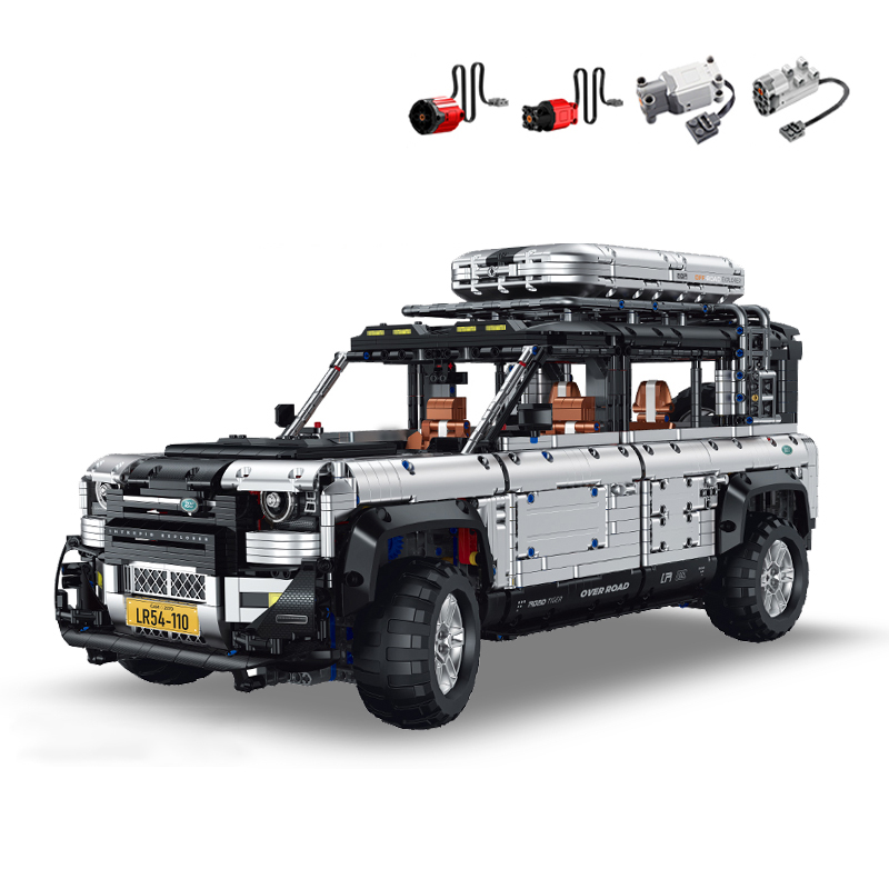 GULY 10620 WEISHI-110 Off-Road With Motor Model Bricks 2 - MOC FACTORY GULY 10620 WEISHI-110 Off-Road With Motor Model Bricks - Image 2