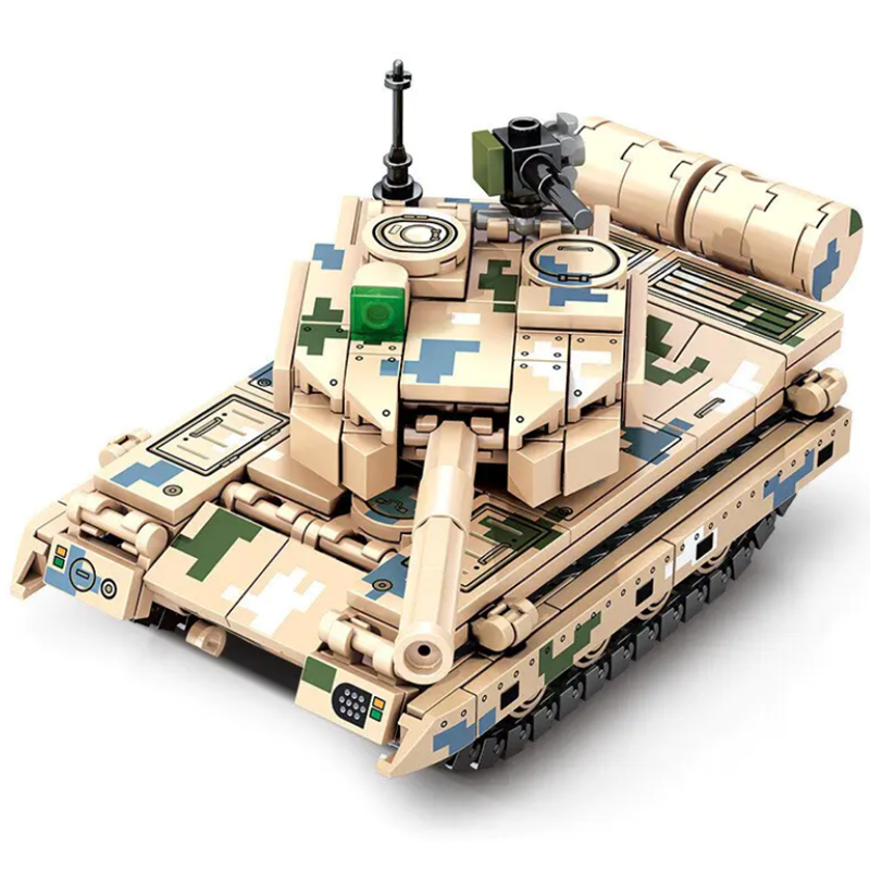 SEMBO 203111 Type 15 Light Tank Model Bricks 3 - MOC FACTORY SEMBO 203111 Type 15 Light Tank Model Bricks - Image 3