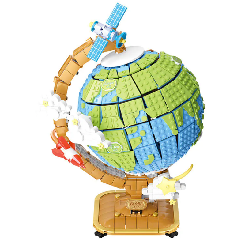 WEKKI 506501 Globe Model Bricks 2 - MOC FACTORY WEKKI 506501 Globe Model Bricks - Image 2